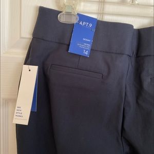 Kohl's APT.9 Women's Navy Skinny Pant